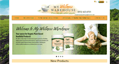 Desktop Screenshot of mywellnesswarehouse.com